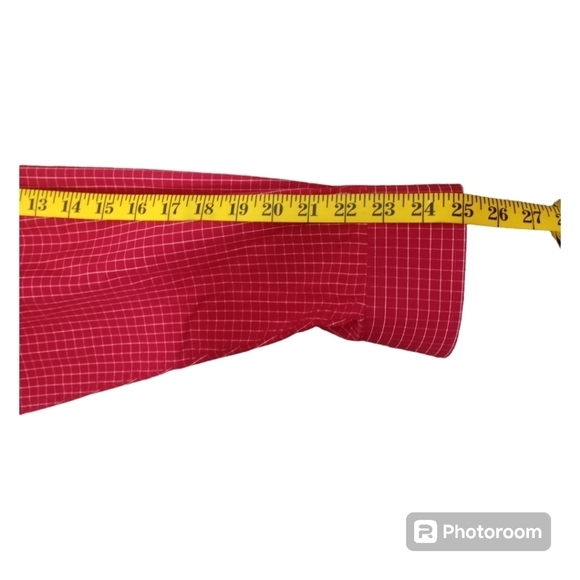 Antigua North Carolina State Windowpane Plaid Button Down Shirt Size XL - Picture 13 of 15